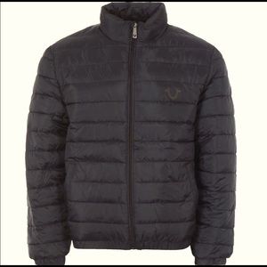 True Religion Puffer Jacket Sz M